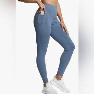 The Gym people women’s Yoga Pants High waist with pockets, Tummy control .
